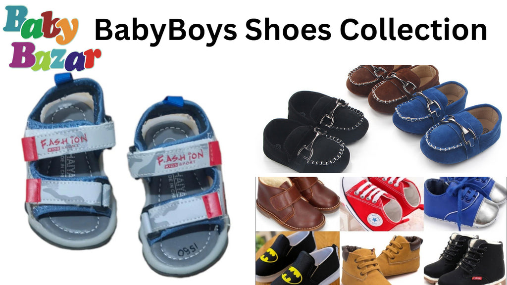 Best Boys Shoes in Pakistan at Very Affordable Prices: A Look at Baby Bazar's Range of Baby Boy Shoes