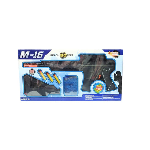 Double Mode Equipped With Soft And Crystal Bullets GUN M-16