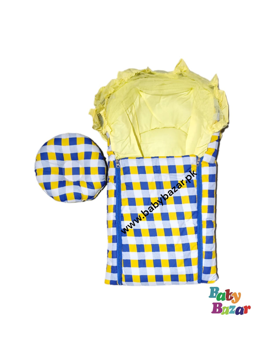 Foldable Baby Bister For Newborn Baby With Mosquito Net To Protect Mosquitoes And Other Bugs