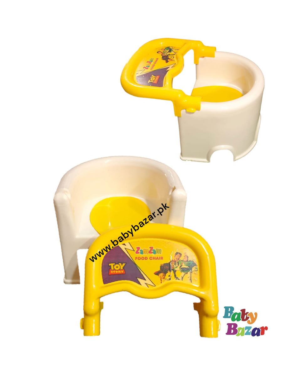 Infant Seat Chair Dining Chair In Cartoon Car Print