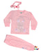 Beautiful Mid-Season Dress For Baby Girl In Terry Stuff Pink Color