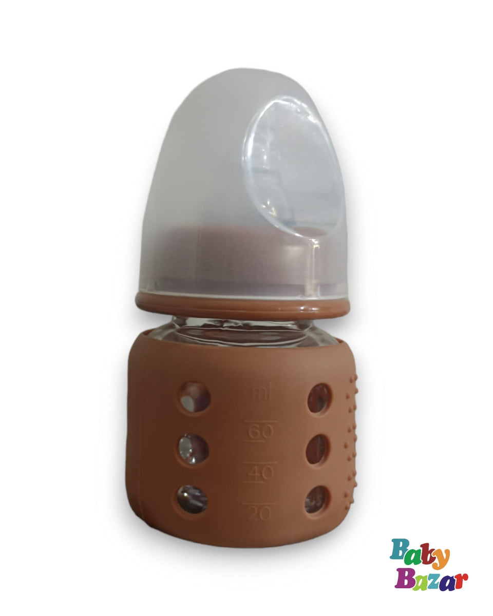 Feeder For Children In Transparent Color And Lid In Blue Color Good Quality main image 0
