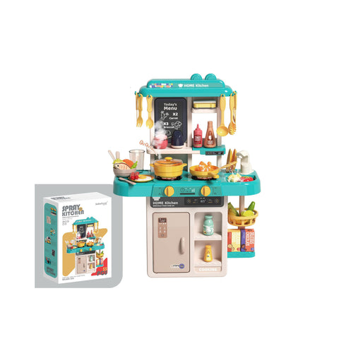 Spray Kitchen 53Pcs Green Baby Kitchen Set