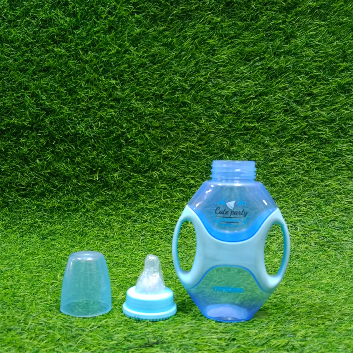 New Baby Feeder Of Minitree Brand In Sky Blue Color And Beautiful Lightening Function main image 1