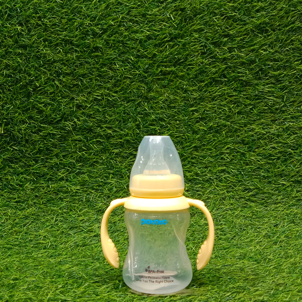 Baby Transparent Feeder Of Popmax Brand With Rattle Lid