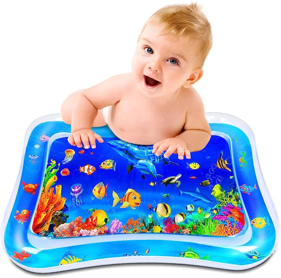 Infant Toys Tummy Time Water Mat Baby Activity Center, Water Mat for B