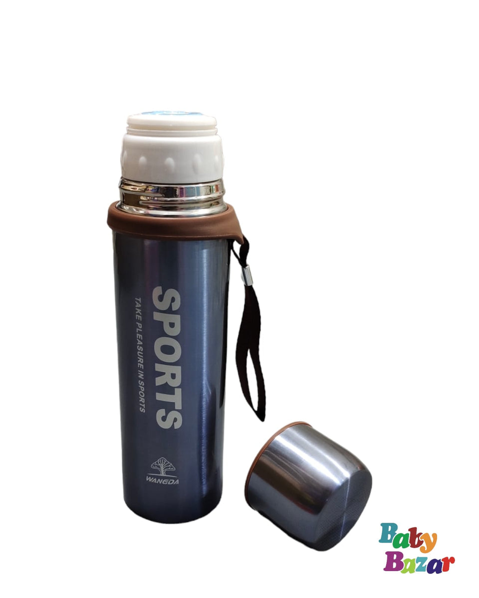 Stainless Steel Hot & Cool Water Bottle For Baby In Unicorn Print main image 0
