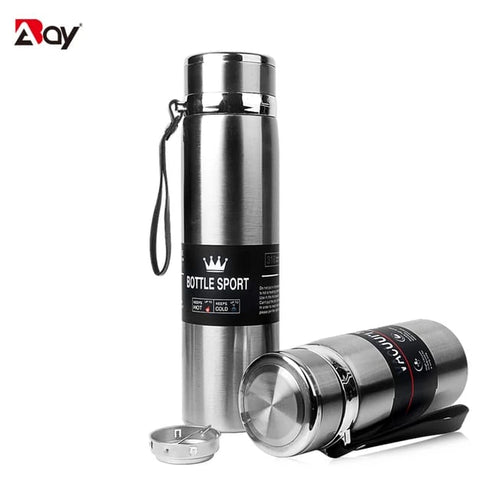 Stainless Steel Hot & Cool Water Bottle Size 1000ml