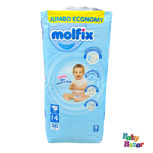 Molfix Diaper Jumbo Pack 54Pcs Maxi Size 4