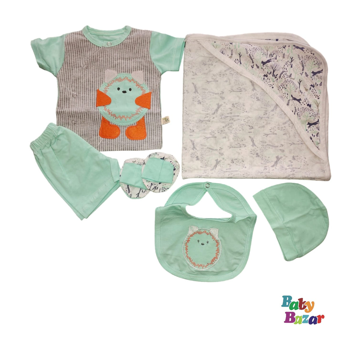 Blended Stuff Cap For New Born Baby Girl main image 1