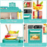 Kitchen Toys for Kids Kitchen Playset Toy 889-319 K42-B -Green
