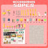 Kitchen Toys for Kids Kitchen Playset Toy 889-319 K42-B -Pink