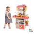 Kitchen Toys for Kids Kitchen Playset Toy 889-319 K42-B -Pink