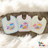 Baby Bazar Embroidered Baby Bibs – Soft, Absorbent & Adjustable