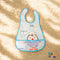 Light Blue Penguin Sailor Waterproof Bib – Premium Parachute Material