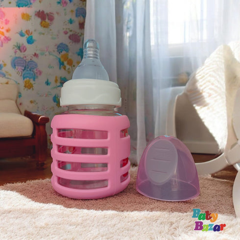 70ml Glass Baby Feeder High Quality Nipple Protective Cover & Cap
