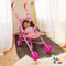 Large 45cm Baby Doll with 70cm Foldable Stroller Little Baby Pretend Play Set