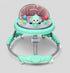 Mint Green Baby Walker with Monkey Toy & Activity Tray