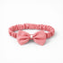 Baby Gingham Bow Headband – Red & White Checkered Elastic Hairband