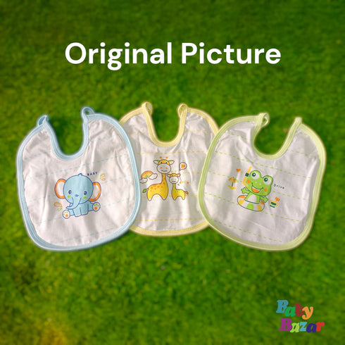 Adorable Animal Themed Baby Bib Set – Soft & Comfortable