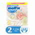 Molfix Diaper Size 2, Mini, 3-6Kg 68 Pcs Jumbo Pack
