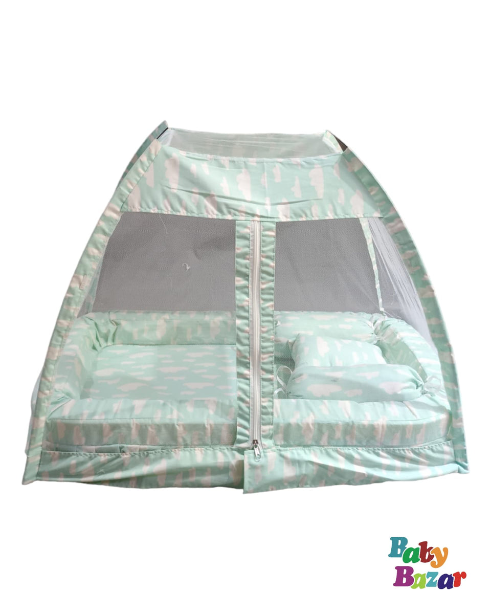 Bed For Babies With Mosquito Net And Pillows main image 1