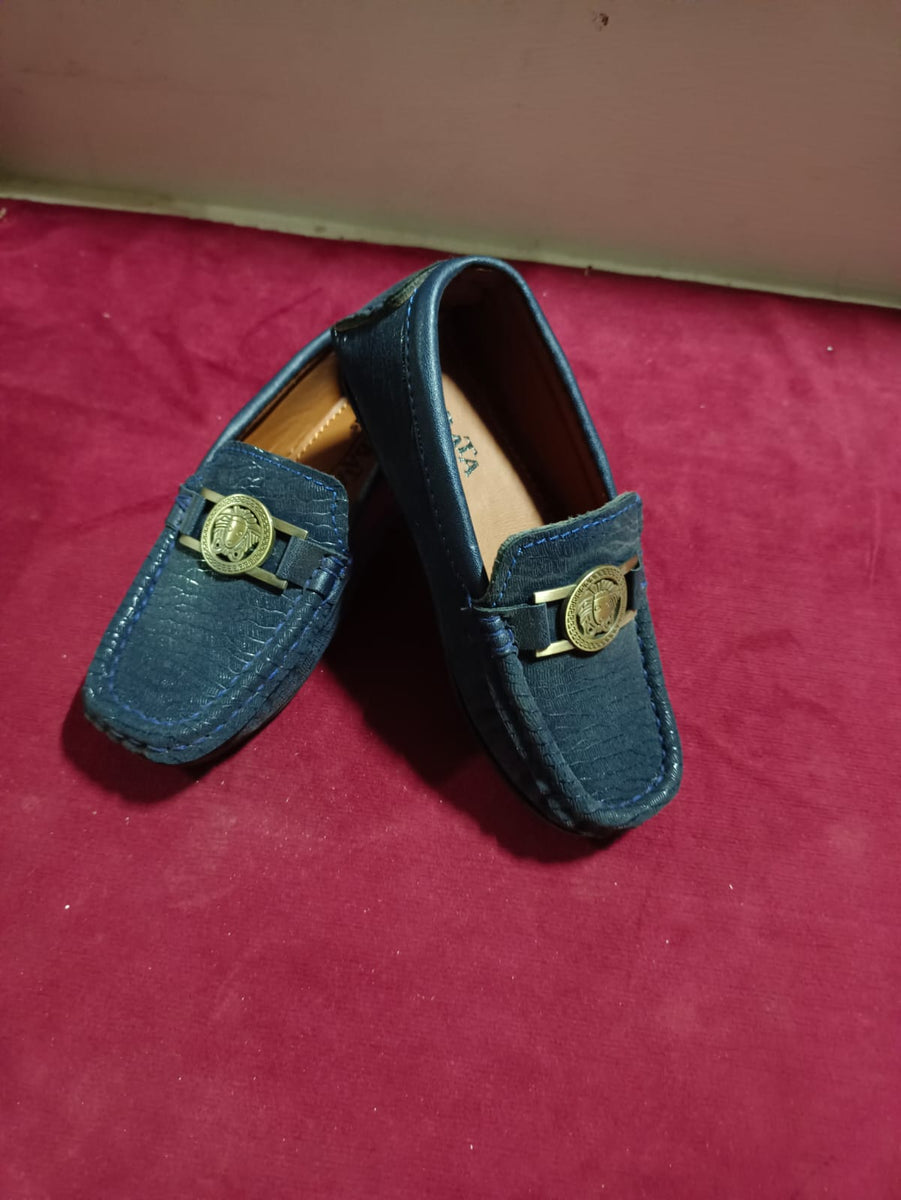 Baby Boy Fancy Shoes In Beautiful Design Blue Color babybazar.pk