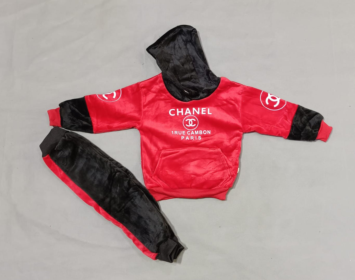 Baby Boy Pant In Velvet Stuff