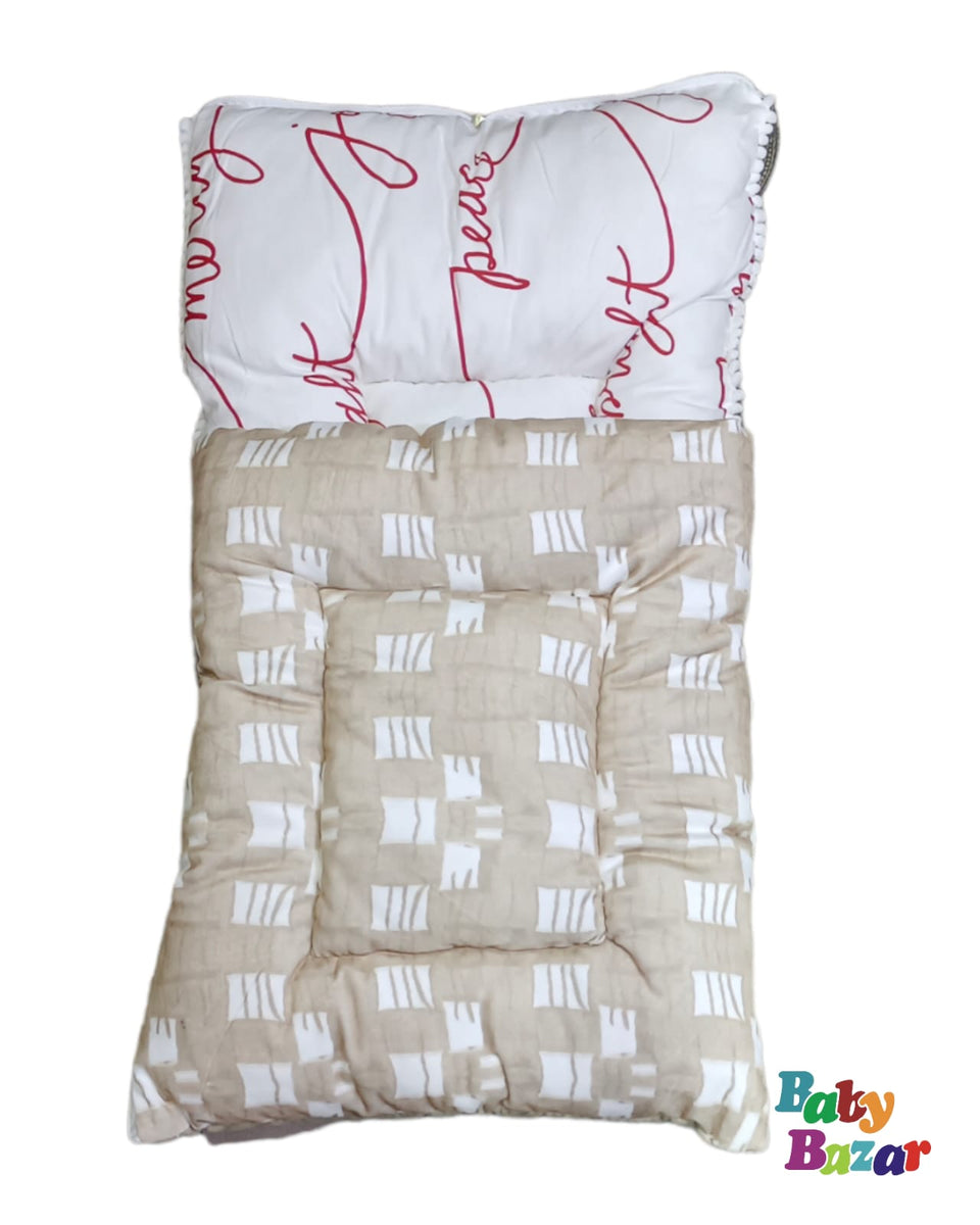 Baby Bister / Carry Nest  For New Born Baby In Jerry Printed Design Grey Color main image 0