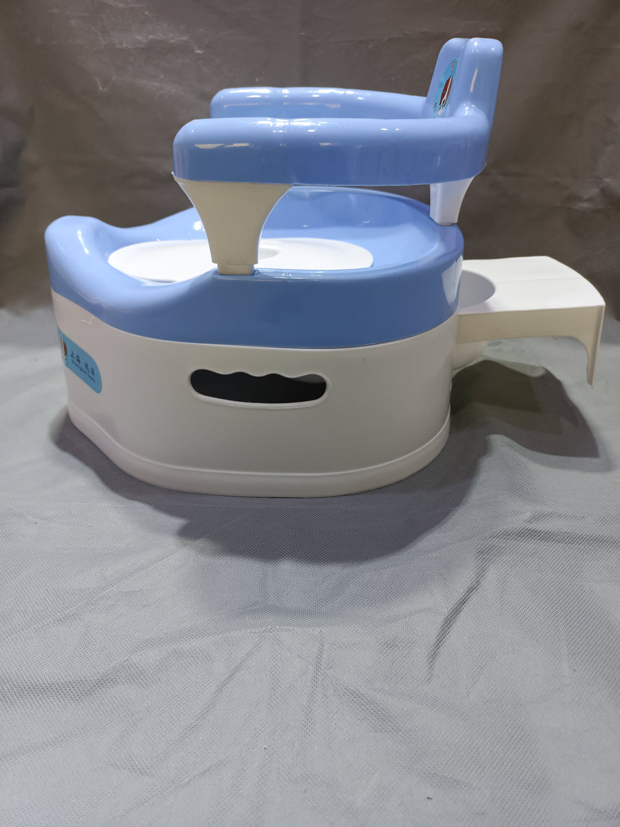 Car Shape Potty Seat For Kids In Imported Plastic Blue Color main image 1