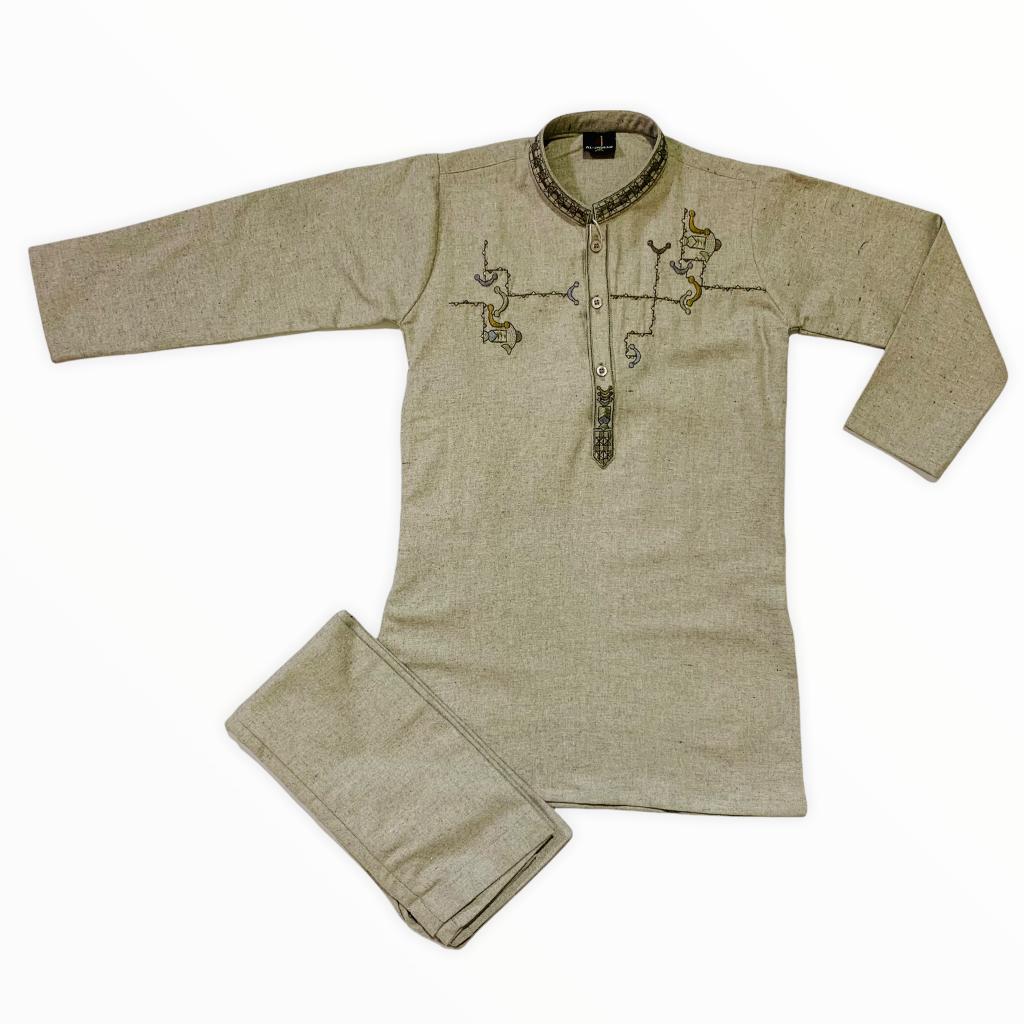 Shalwar Kameez For Baby Boy In Summer Stuff main image 1