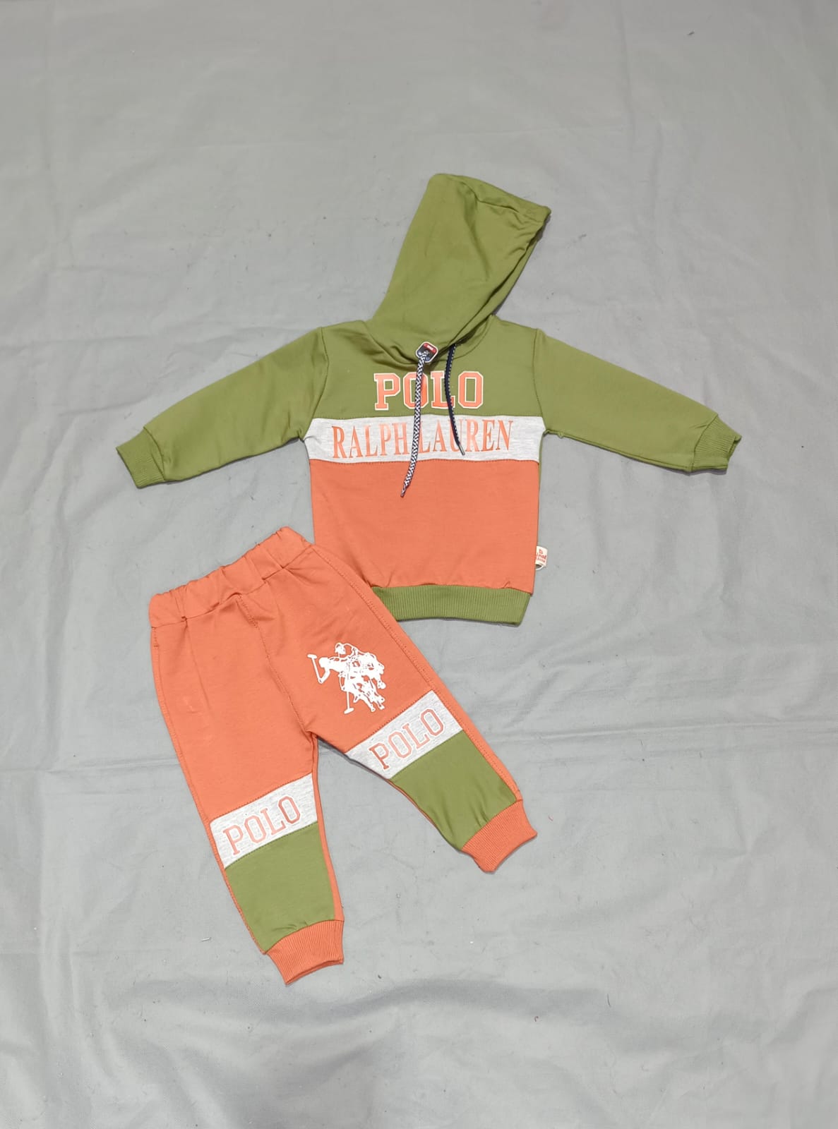 Baby boy on sale polo jogging suit