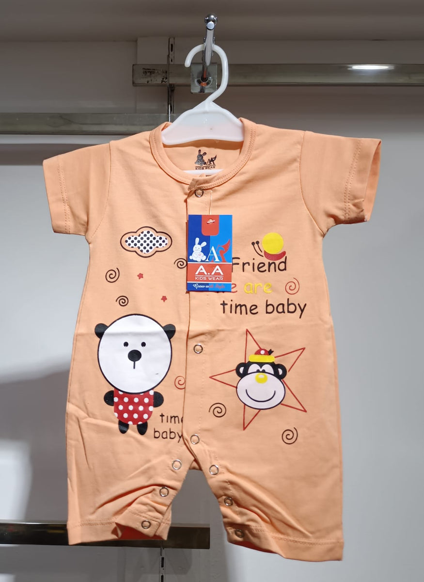 Newborn Baba Romper In Blended Stuff Skin Color main image 0