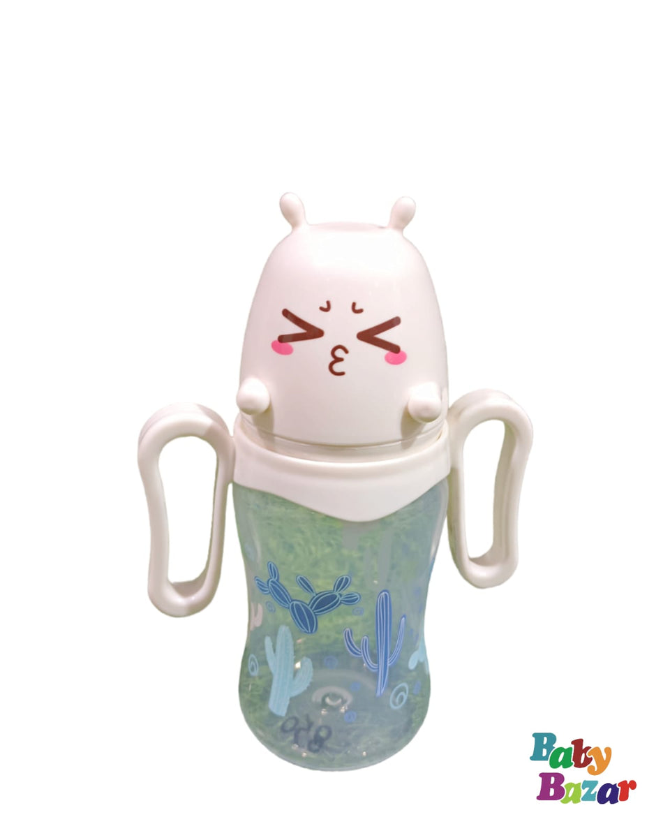 Transparent Feeder For Babies In Beautiful Design Pure Plastic Material