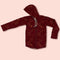 New Best Baby Boy Hooded Shirt in Fleece Stuff From 3 To 9 Years In Mehroon Color On Sale Price Style Arrow FGBH2272