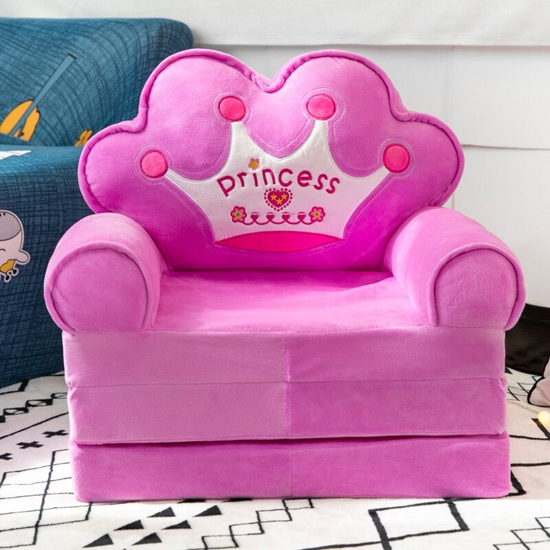 Princess Baby Sofa Cum Bed In Purple Color Baby Bazar