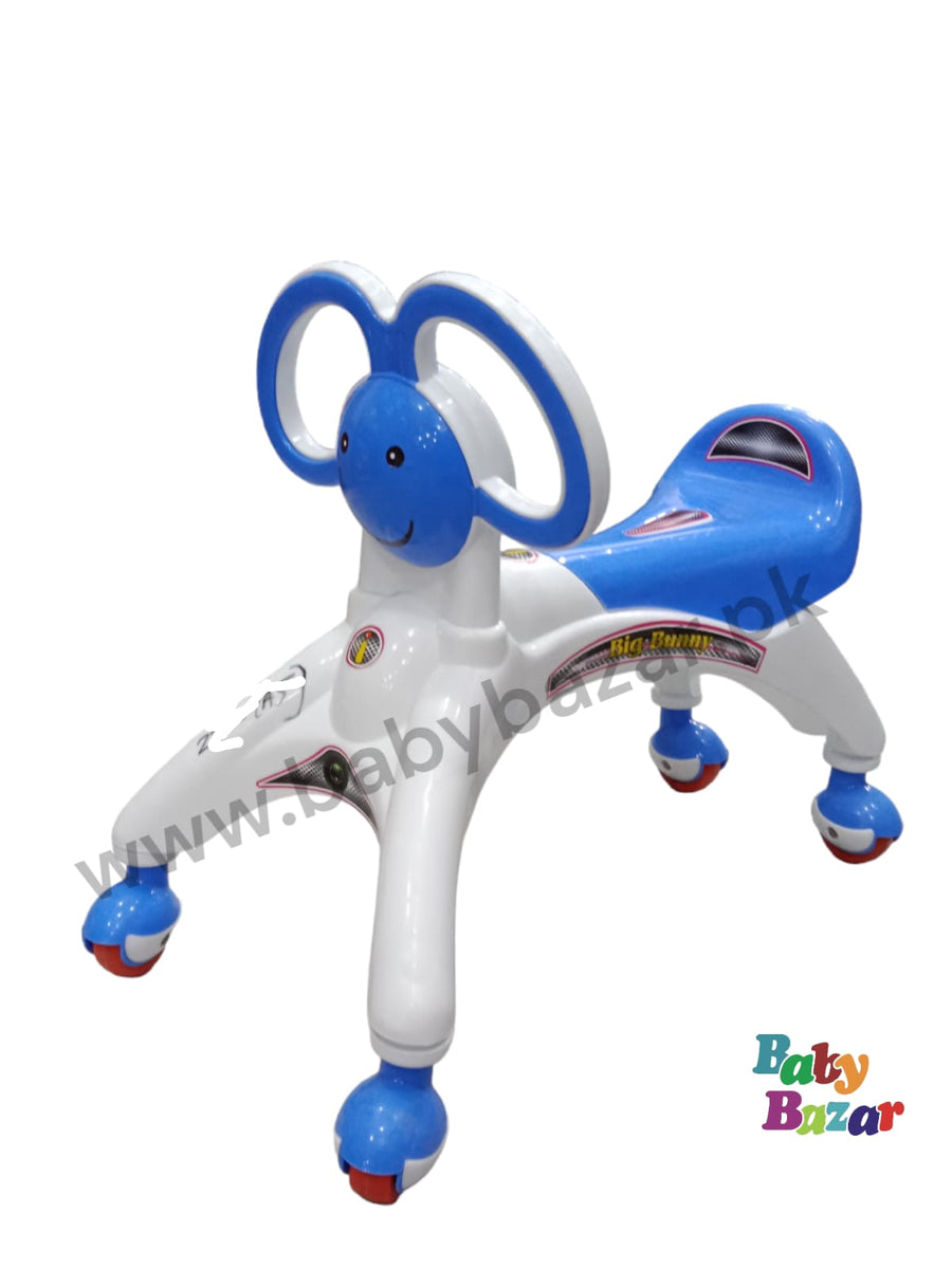 Big Bunny Riding & Rotating BUNNY baby - bazar – Baby Bazar