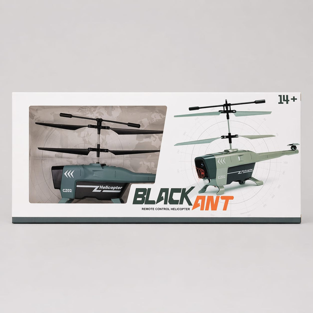 Black Ant CZ02 Remote Control Helicopter with USB-Baby Bazar