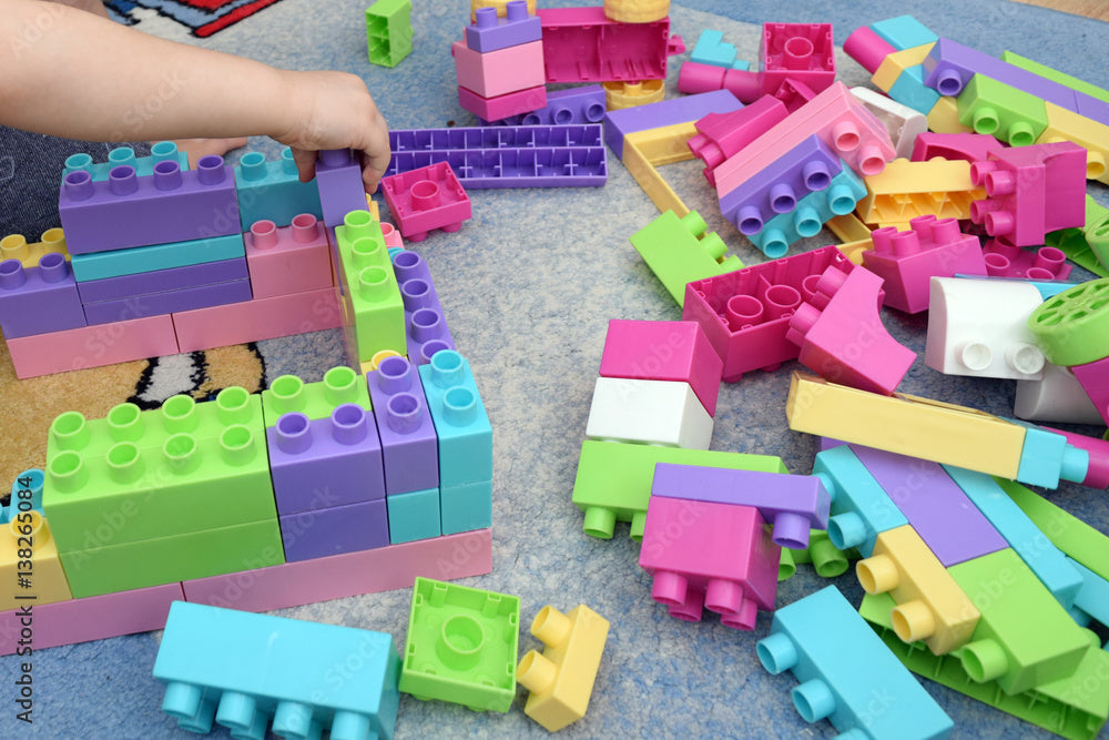 Building Blocks 42Pc For Help Your Child Learning Abilities & Thinking ...
