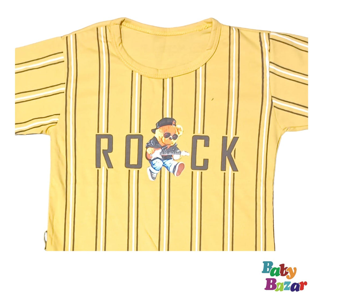 New Amazing Nicker Shirt For Baby Boy - Light Yellow – Baby Bazar