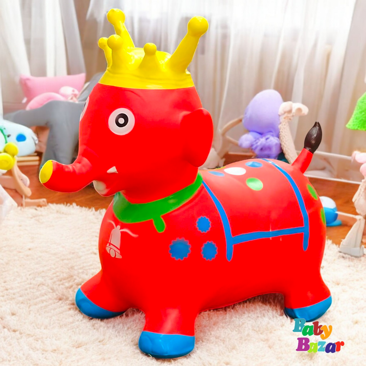 Eco-friendly Rody Inflatable Hopping Rocking Horses for Toddlers - Baby ...