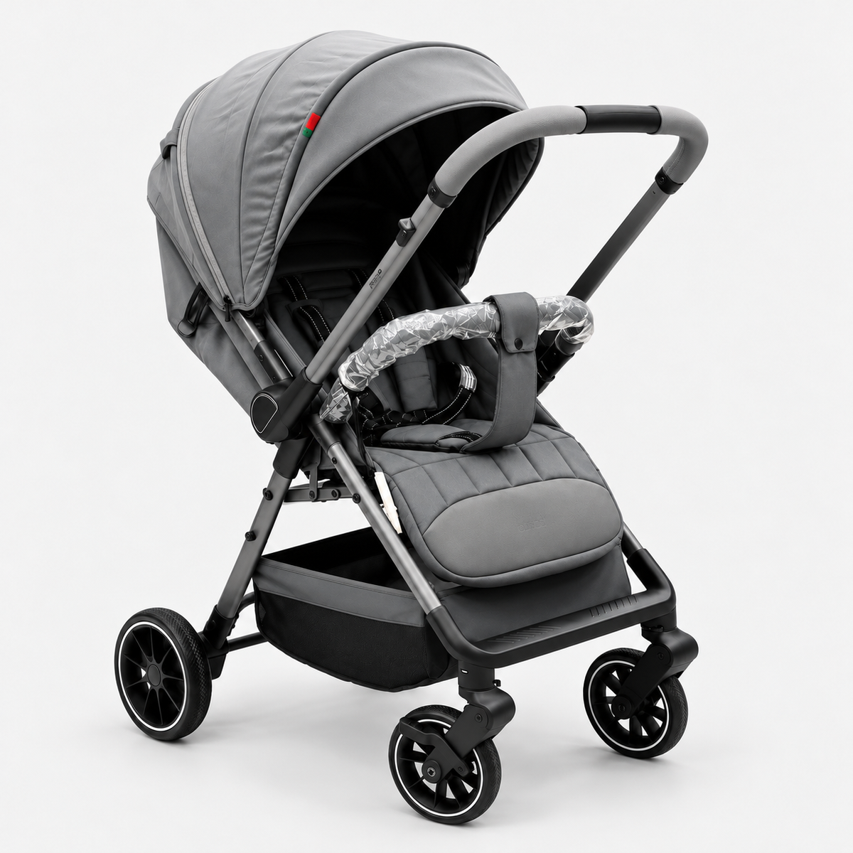 Kidilo M9 Baby Pram Stroller Grey - Baby Bazar