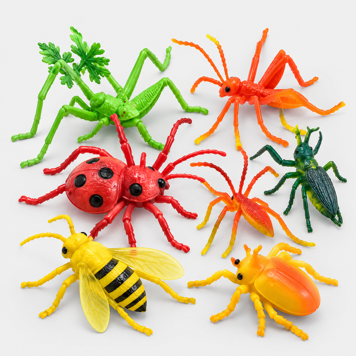 Kids Insect Toy Set – Colorful Bugs - Baby Bazar