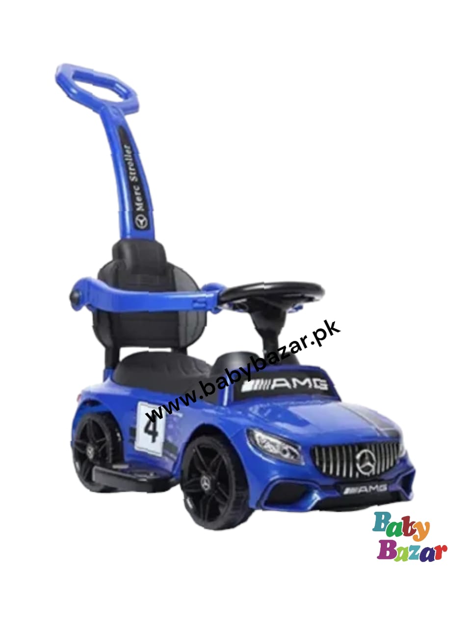 Mercedes Benz AMG Ride-On Push Car Stroller 613 baby bazar