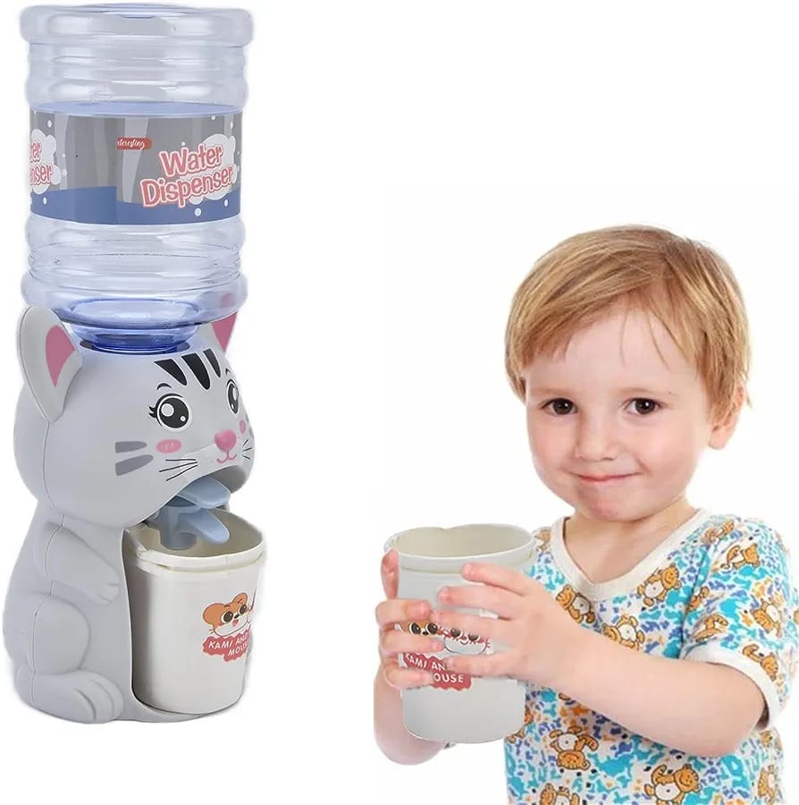 Mini Water Dispenser, Kids Mini Water Dispenser Animal Style Water Mac ...