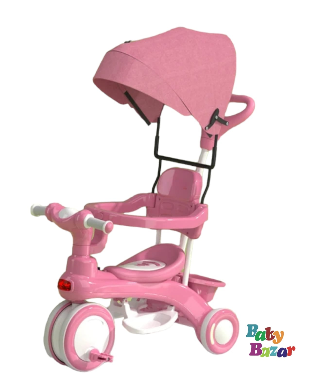 umbrella stroller pakistan Ride On Baby Tricycle +Stroller With Umbrella(M) – Baby Bazar
