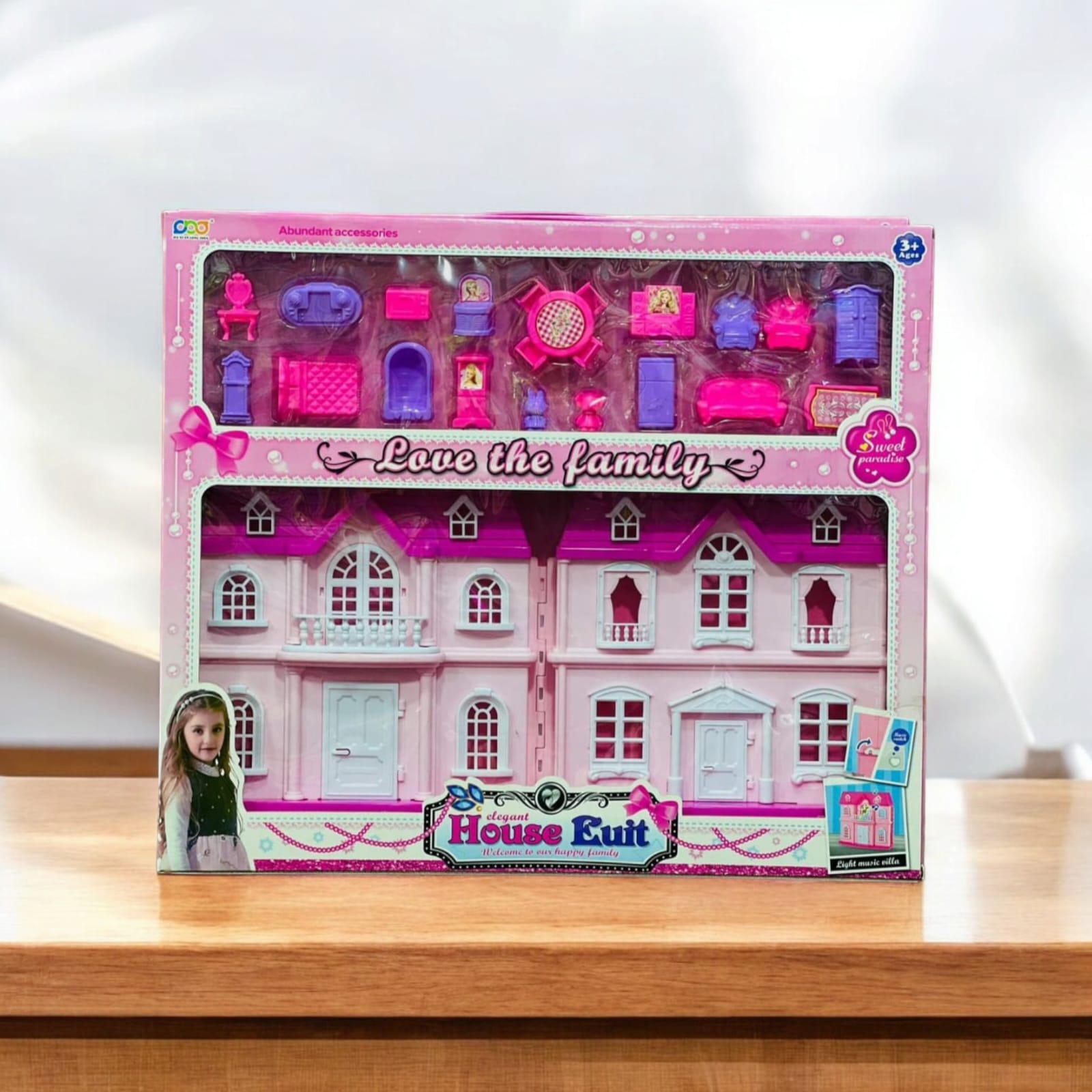 Barbie House New Beautiful Fashion Villa Barbie Doll House