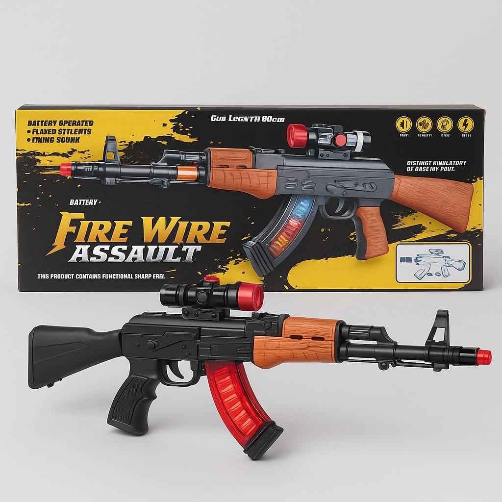 Kids Toy Rifle with Scope and Removable Parts baby - bazar – Baby Bazar