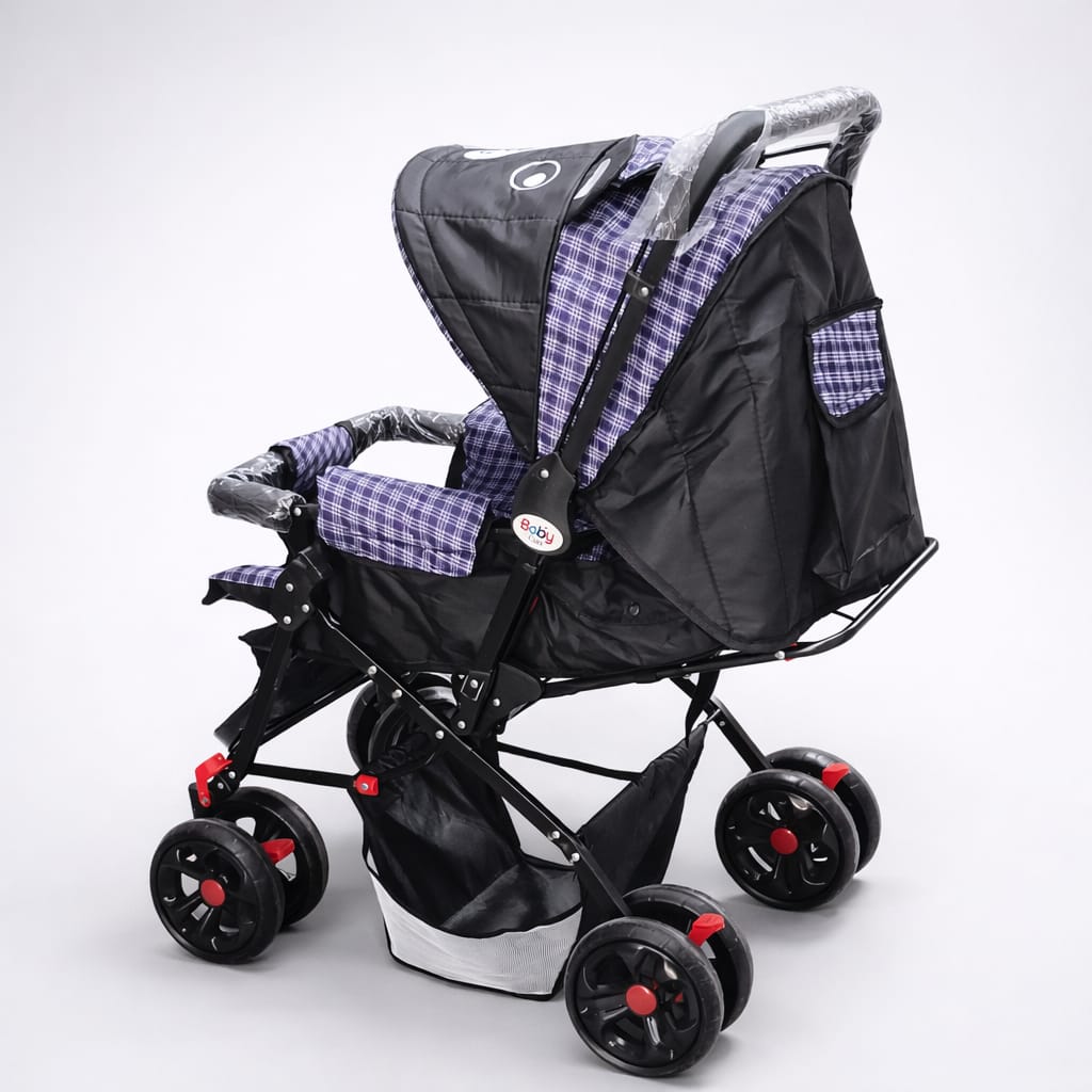 Comfortable Baby Stroller Pram with Canopy – Soft Padded baby - bazar ...