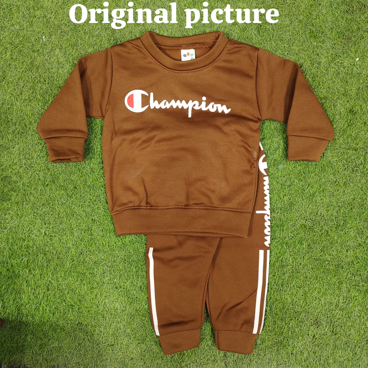 Markhor Printed Winter Baby Tracksuit – 2 Piece Set main image 1